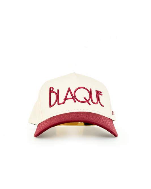 Blaque Signature Maroon Cap